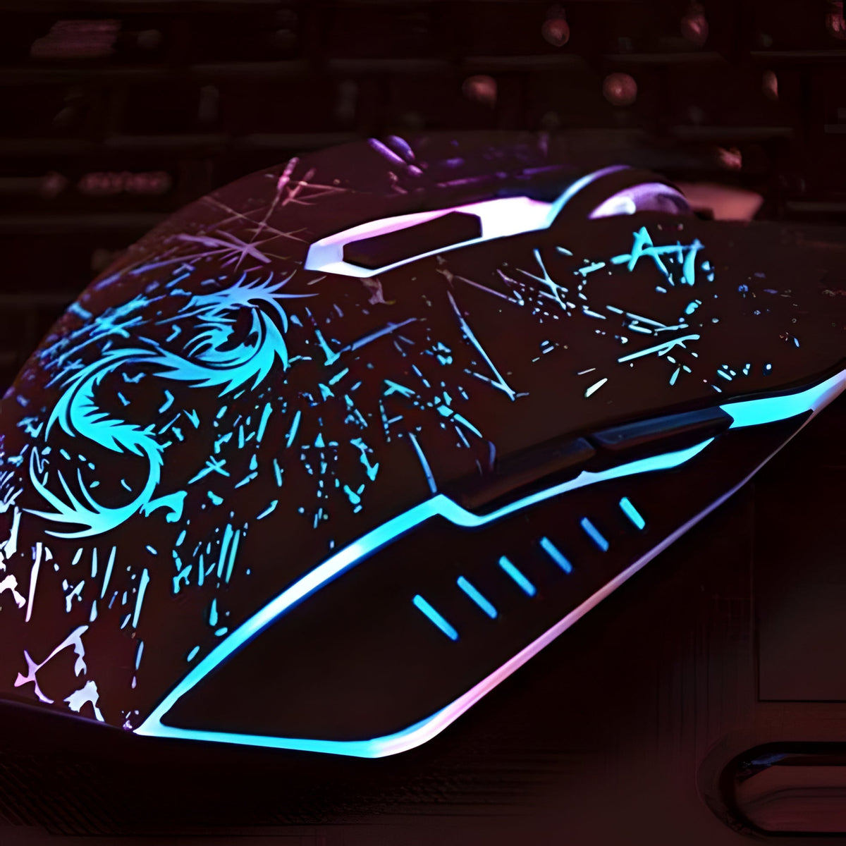 Inferno Fury Gaming Mouse - 3200 DPI Precision