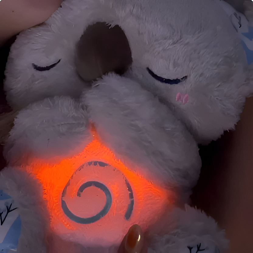 Calm Companion Plush Toy with Soothing Sounds and Lights
