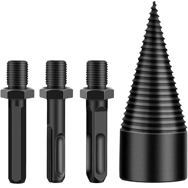 Effortless Wood Splitting Drill Bit for Quick Results