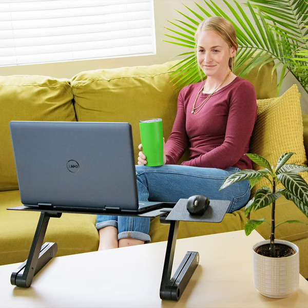 Versatile Height-Adjustable Laptop Desk