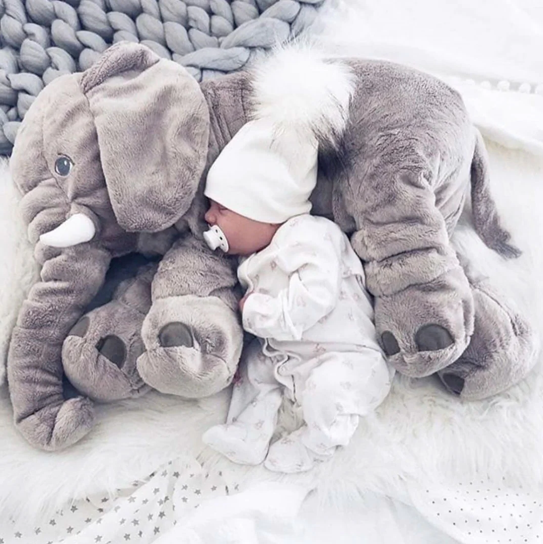 Cherished Companion Elephant Plush Pillow
