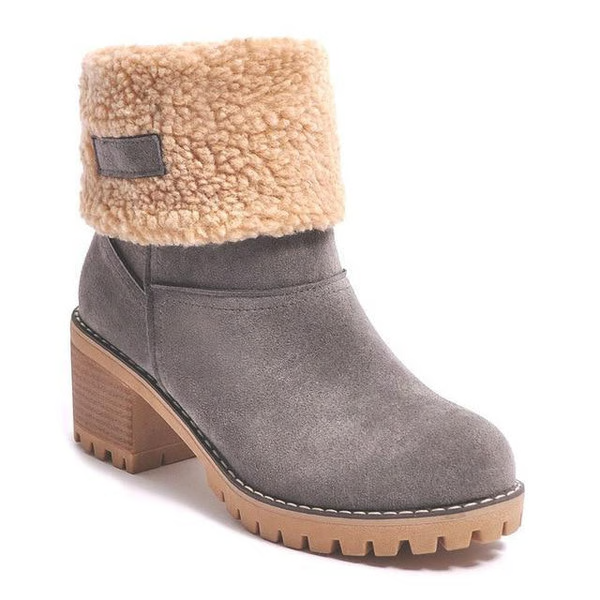 Chic Heeled Winter Boots for Women | Cozy & Trendy Footwear