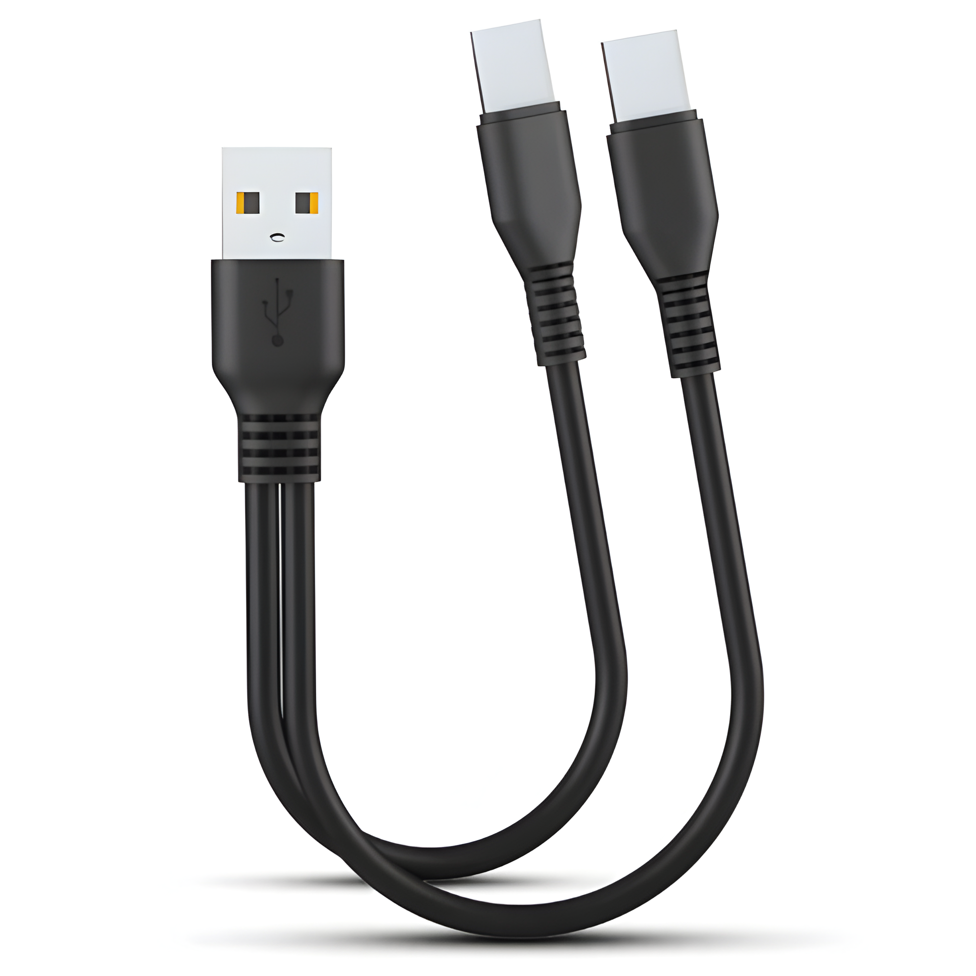 Versatile Dual-Connector USB Charging Cable