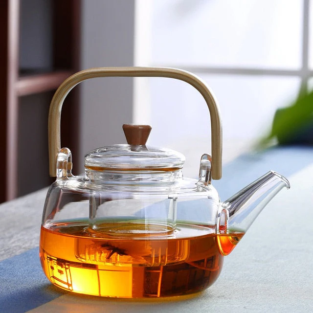 Elegant Borosilicate Glass Teapot for Perfect Brewing