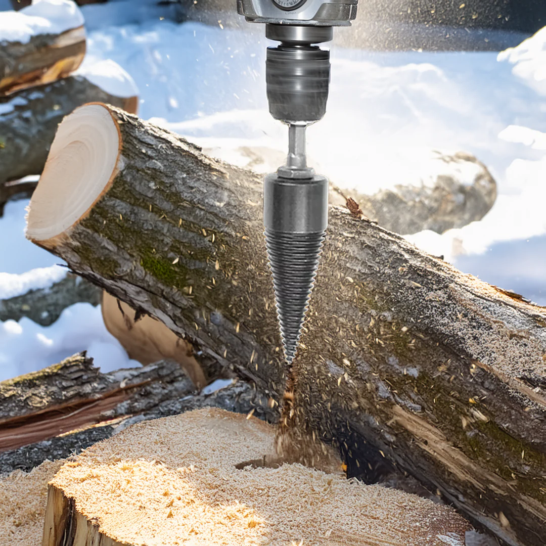 Effortless Wood Splitting Drill Bit for Fast Results