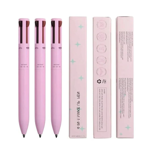 Versatile 4-in-1 Beauty Pencil for Effortless Glam