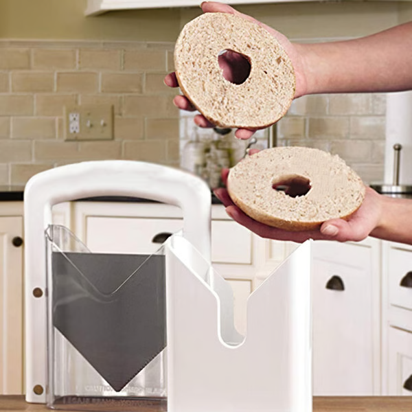 Precision Bagel Cutter for Perfectly Sliced Bagels