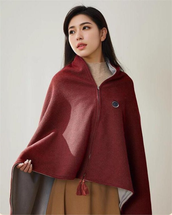 Cozy Travel Electric Wrap Blanket