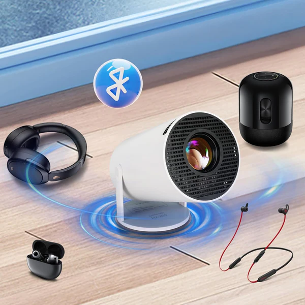 Portable 4K Home Theater Projector