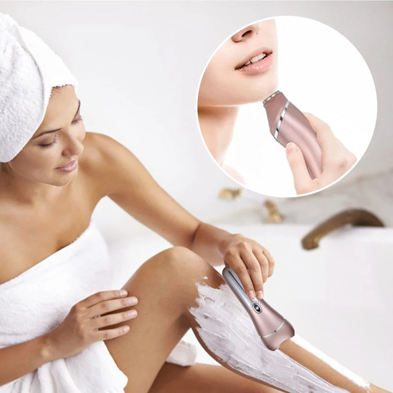 All-in-One Waterproof Electric Razor for Women
