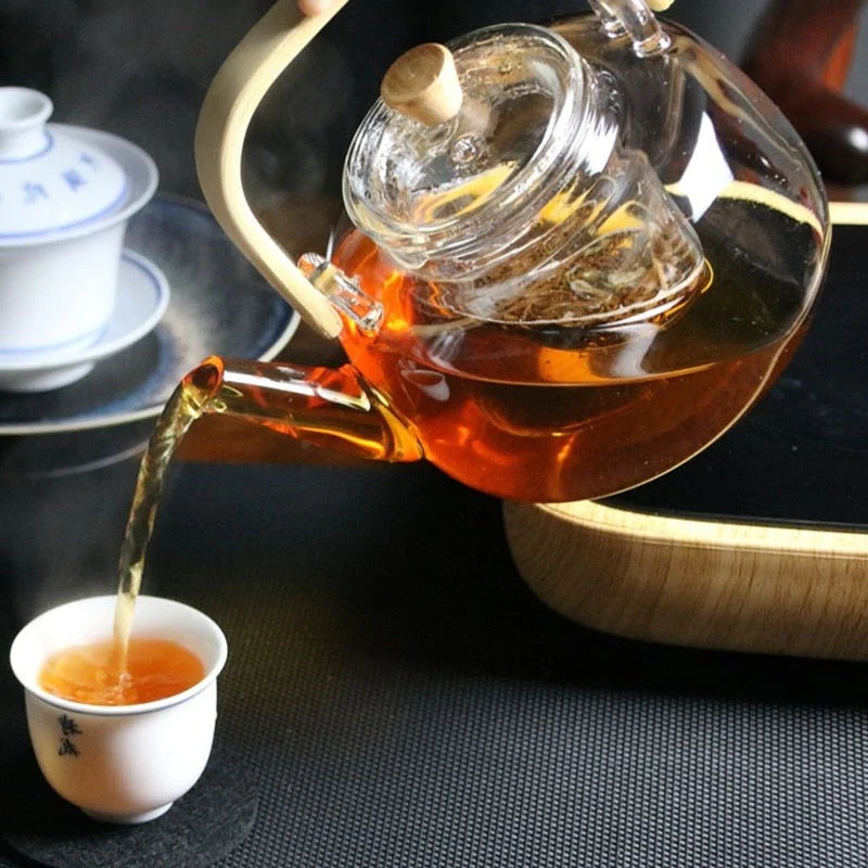 Elegant Borosilicate Glass Teapot for Perfect Brewing