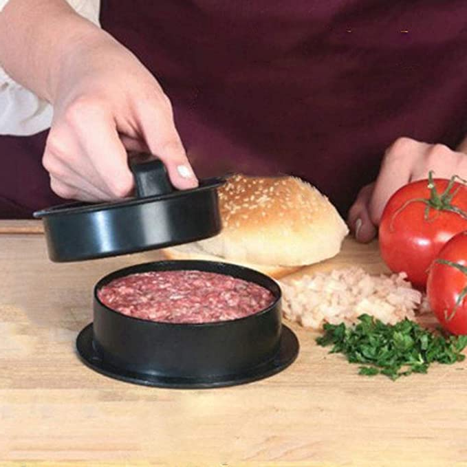 Precision Burger Patty Shaper with Adjustable Thickness