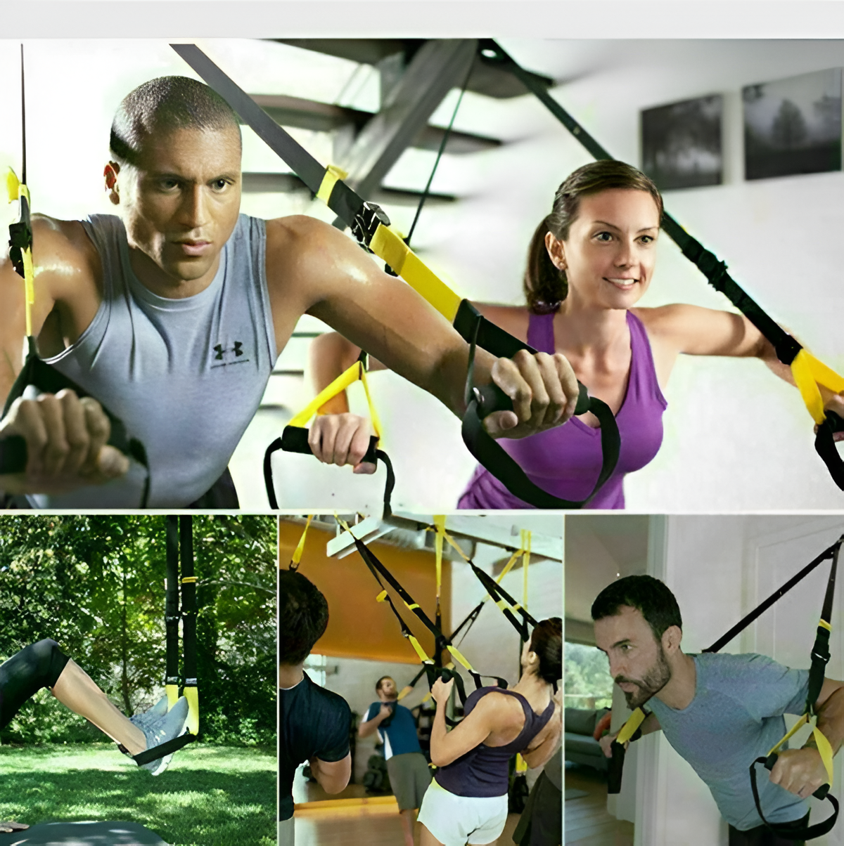 Versatile Bodyweight Training Straps for Home Workouts