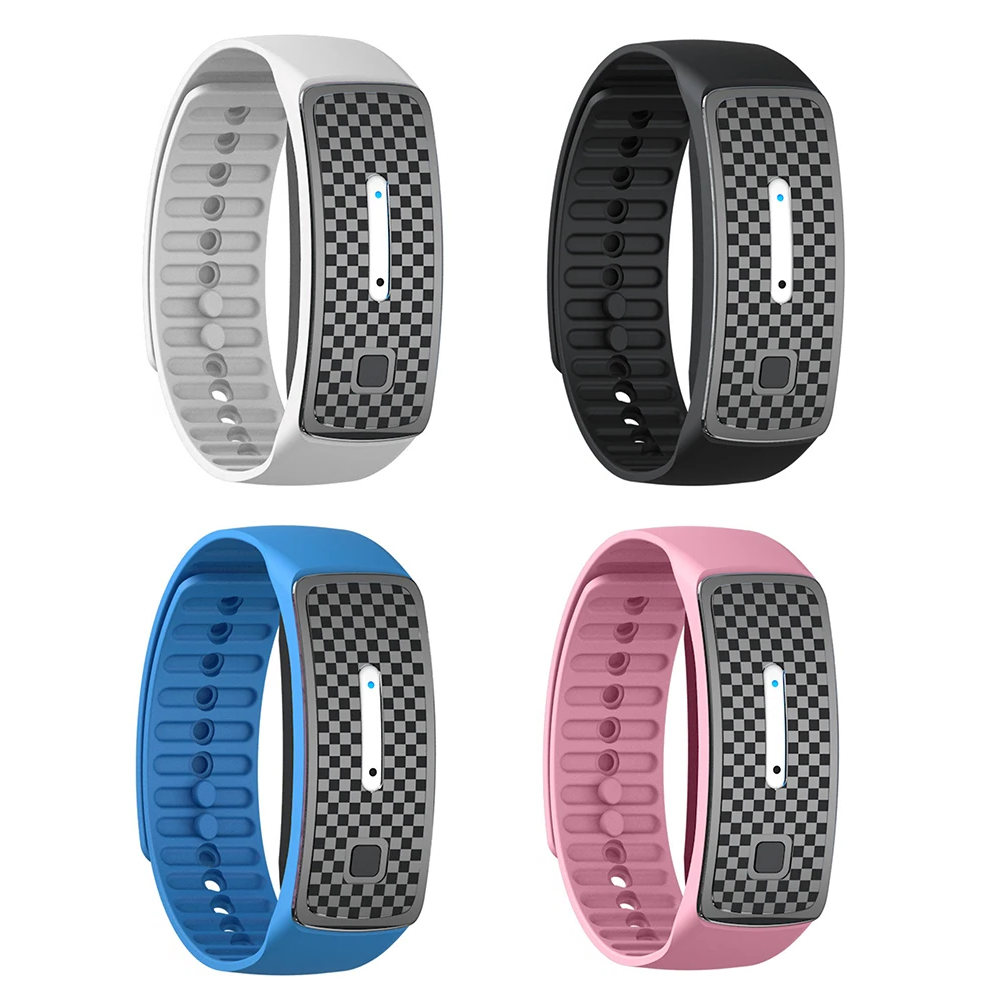Eco-Friendly Mosquito Defense Bracelet - Rechargeable Design