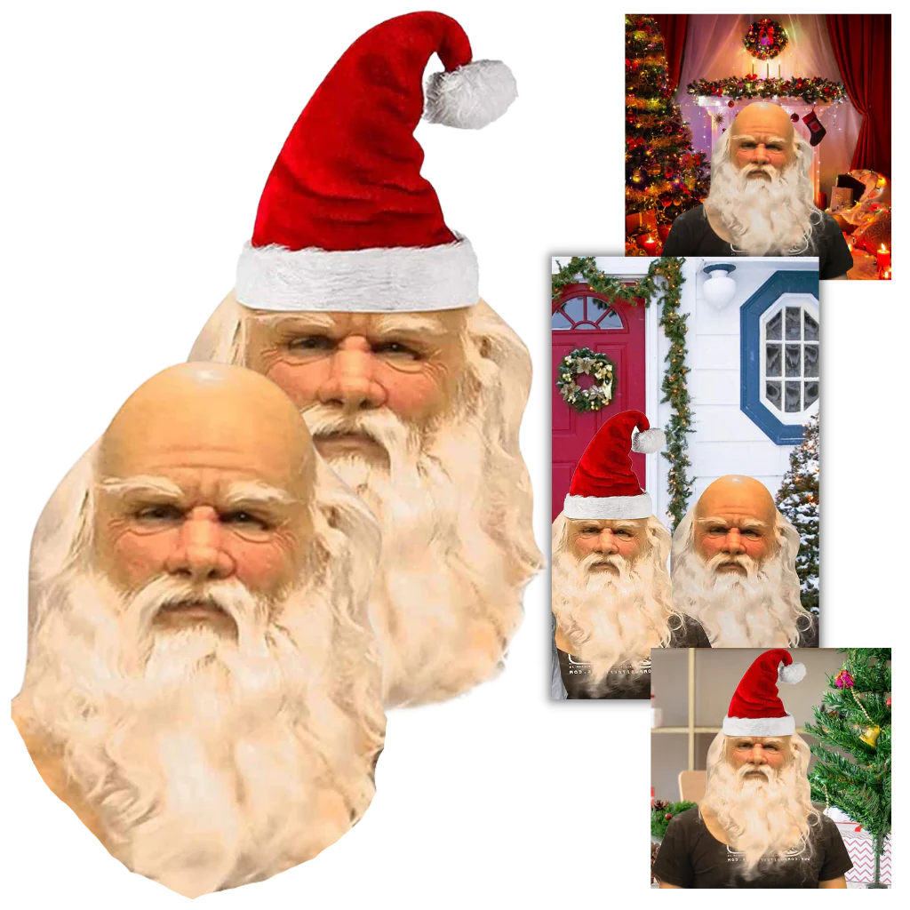 Festive Claus Costume Mask for Unforgettable Celebrations