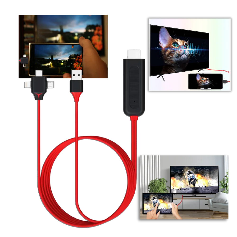 Universal HDMI Adapter for Smartphones and Tablets
