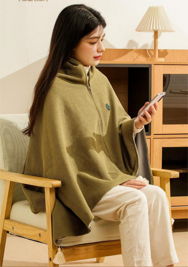 Cozy Travel Electric Wrap Blanket