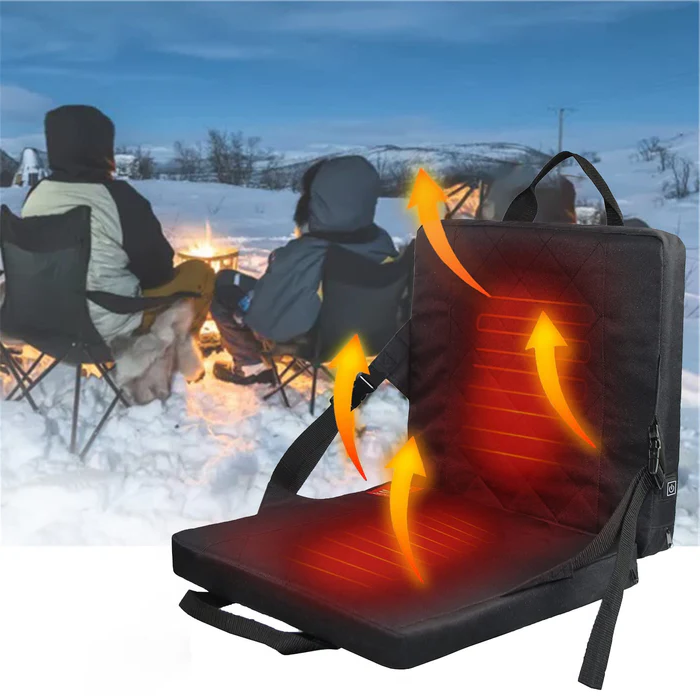 Portable Heated Seat Warmer with Adjustable Temperature Control