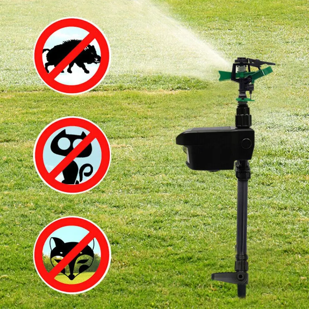 Smart Motion-Activated Animal Defense Sprinkler System