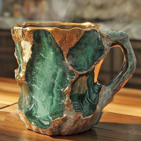 Charming Crystal-Infused Coffee Mugs for Everyday Use