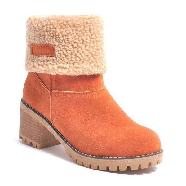 Chic Heeled Winter Boots for Women | Cozy & Trendy Footwear