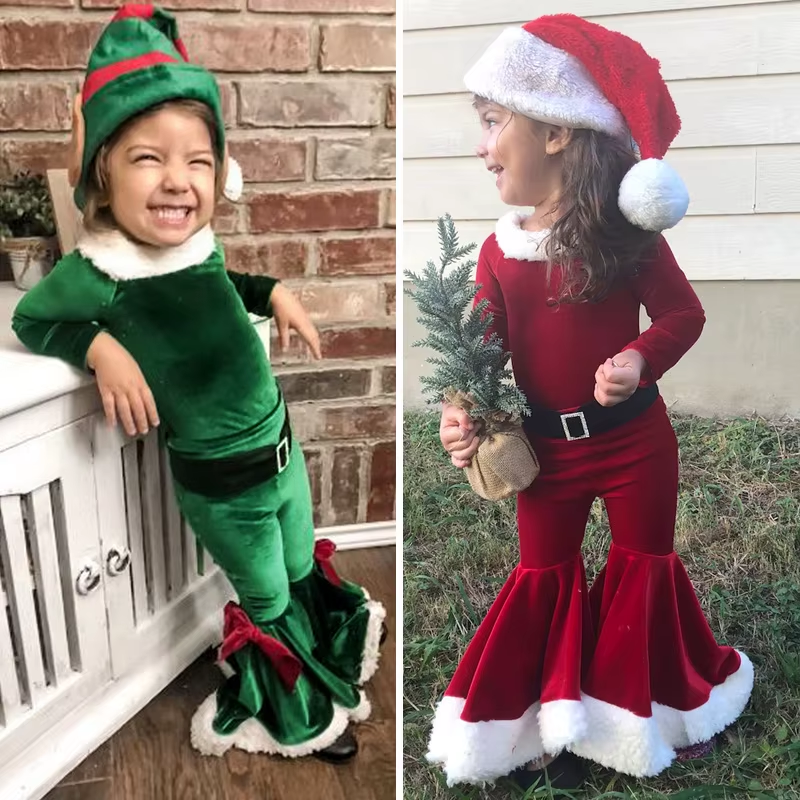 Delightful Santa Outfit for Children