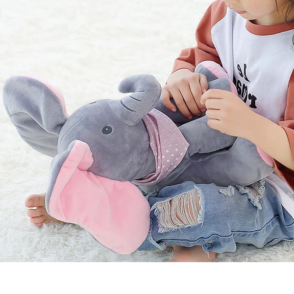 CuddleBuddy Interactive Elephant Plush Toy