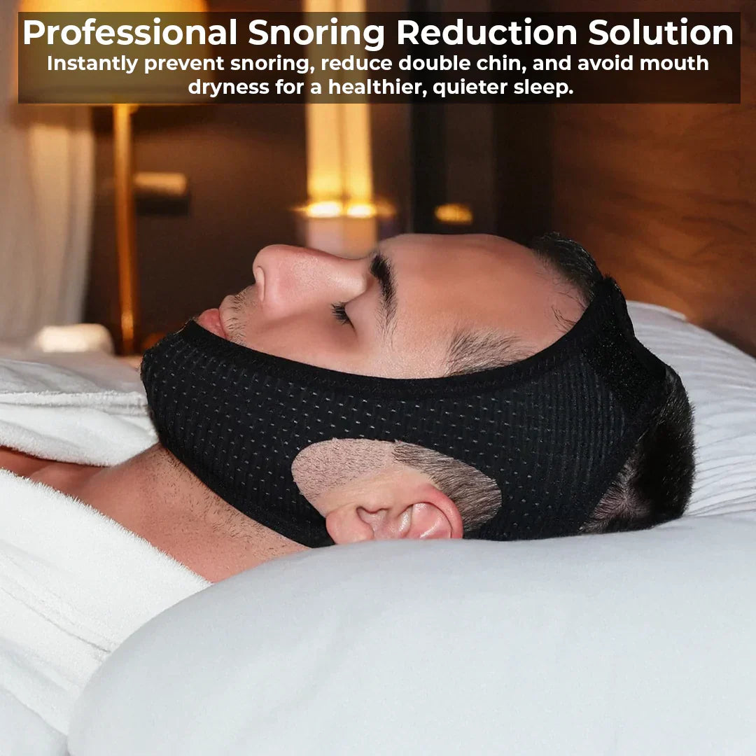 Comfortable Snoring Prevention Chin Strap for Better Sleep