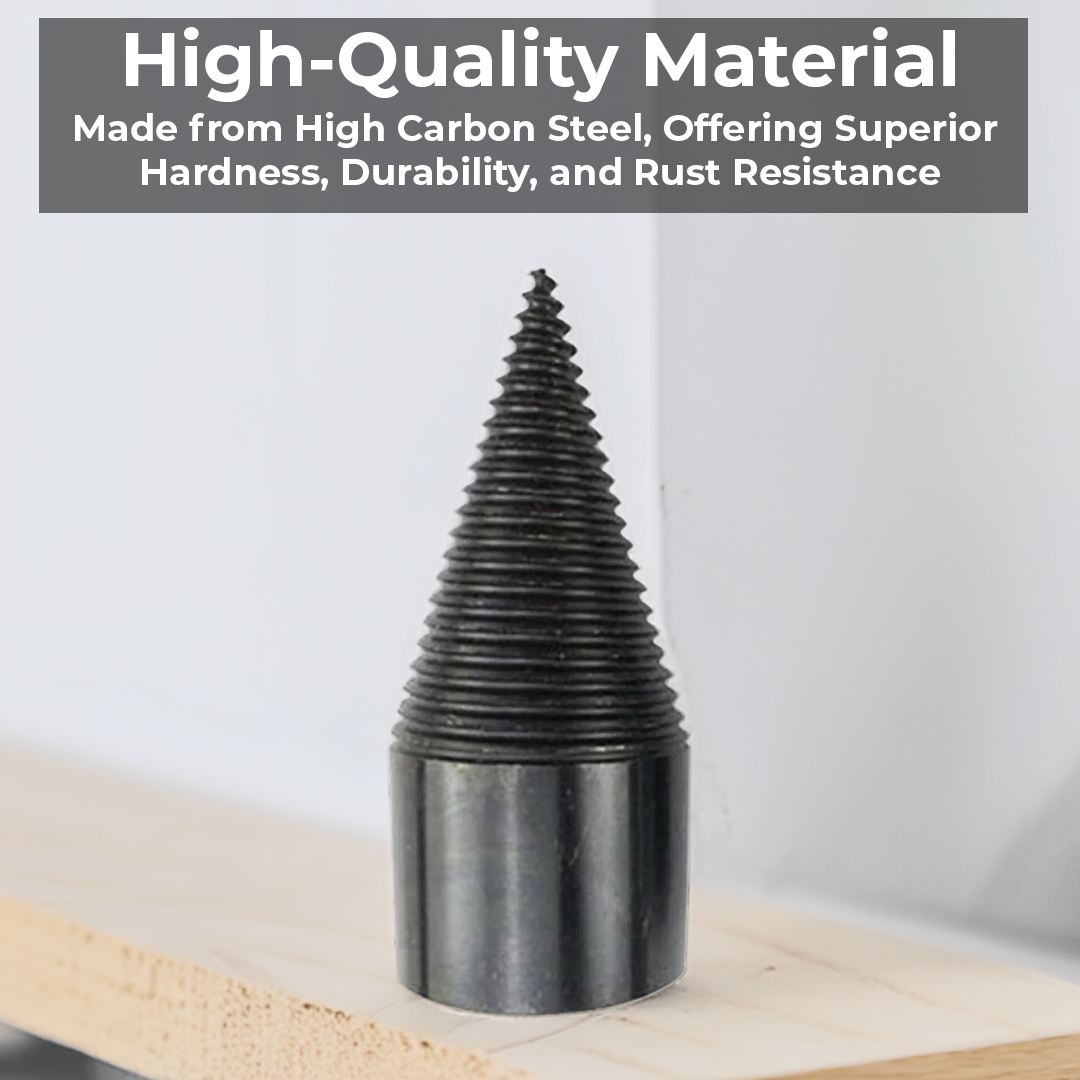 Effortless Wood Splitting Drill Bit for Fast Results