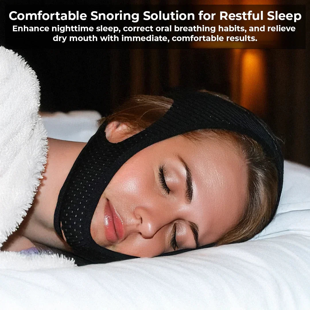 Comfortable Snoring Prevention Chin Strap for Better Sleep