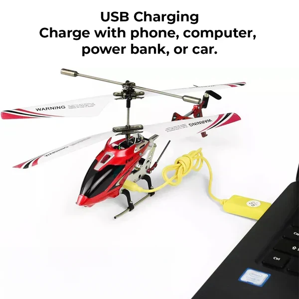 SkyMaster Compact RC Helicopter with Precision Control