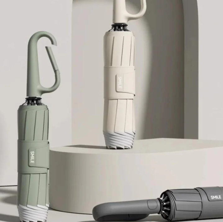 Glow-in-the-Dark Reflective Umbrella for Stormy Weather