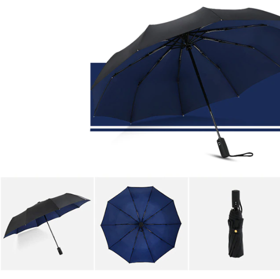 Foldable Umbrella for Storm Protection – Wind Resistant Design