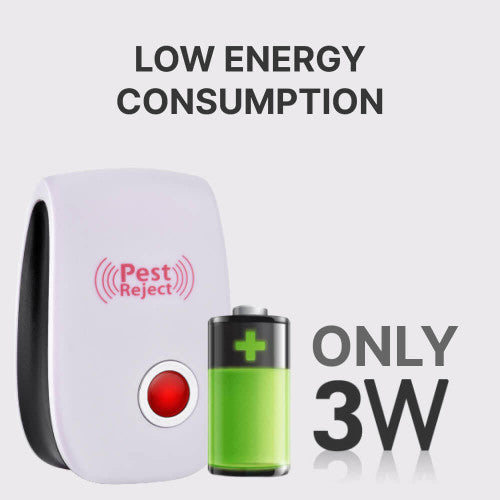 Eco-Friendly Ultrasonic Pest Deterrent Device