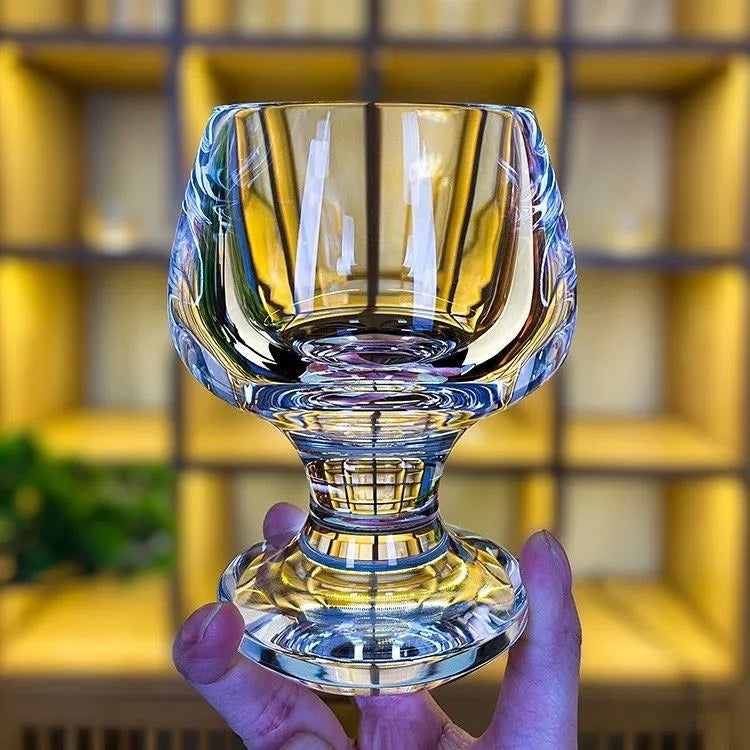 Elegant Quartz Goblet for Wellness and Style