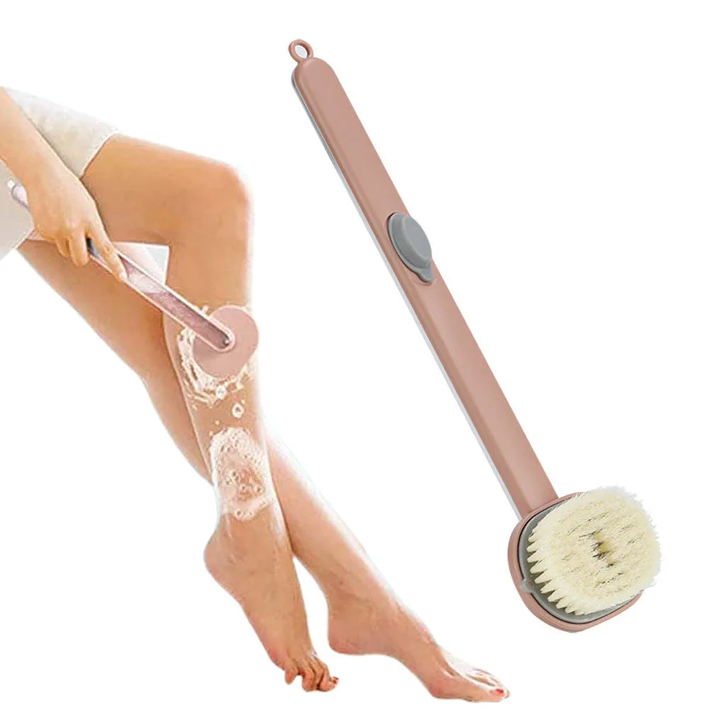 Ergonomic Long-Handled Back Cleaner for Showers