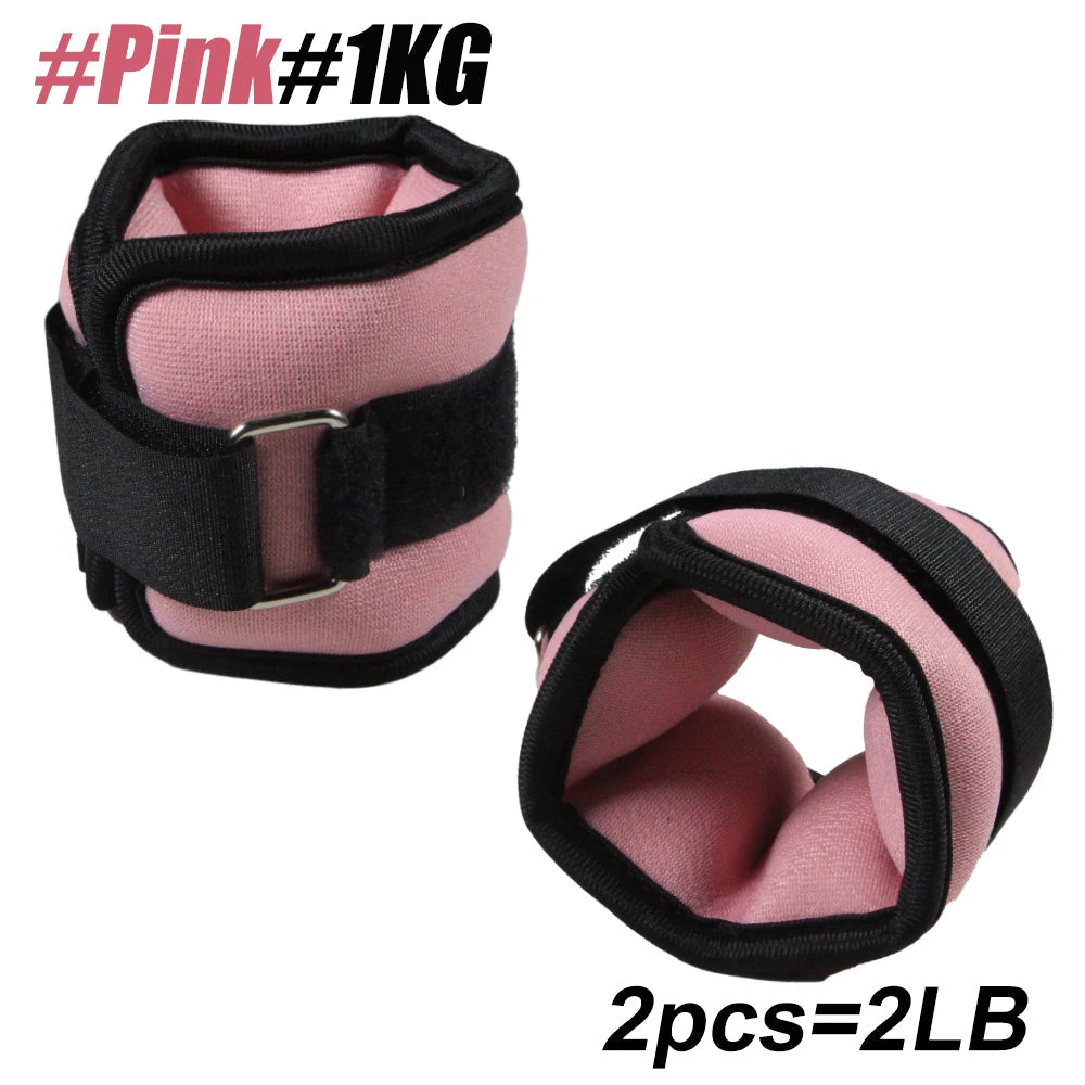 Versatile Adjustable Weights for Ankle and Wrist Support