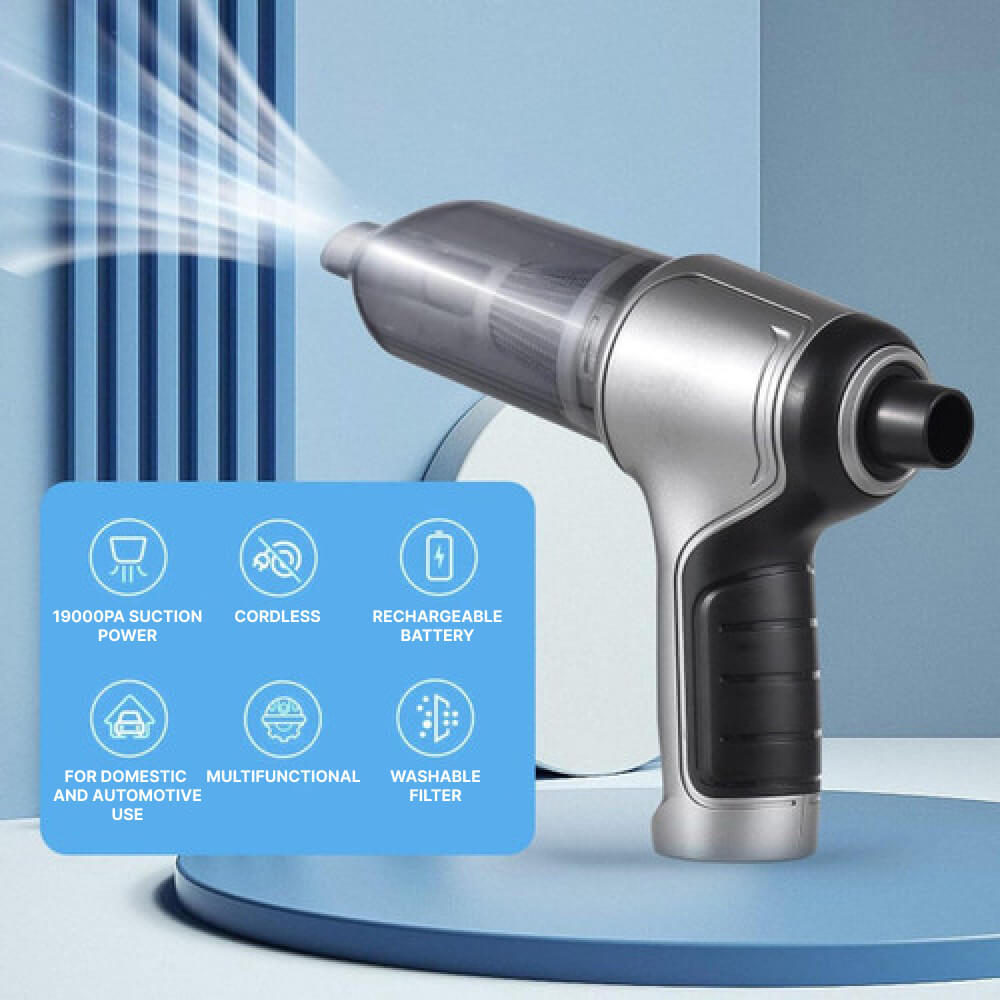 High-Powered Cordless Portable Vacuum Cleaner