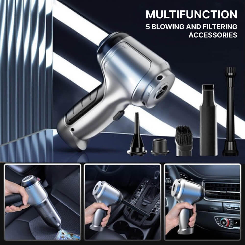 High-Powered Cordless Portable Vacuum Cleaner