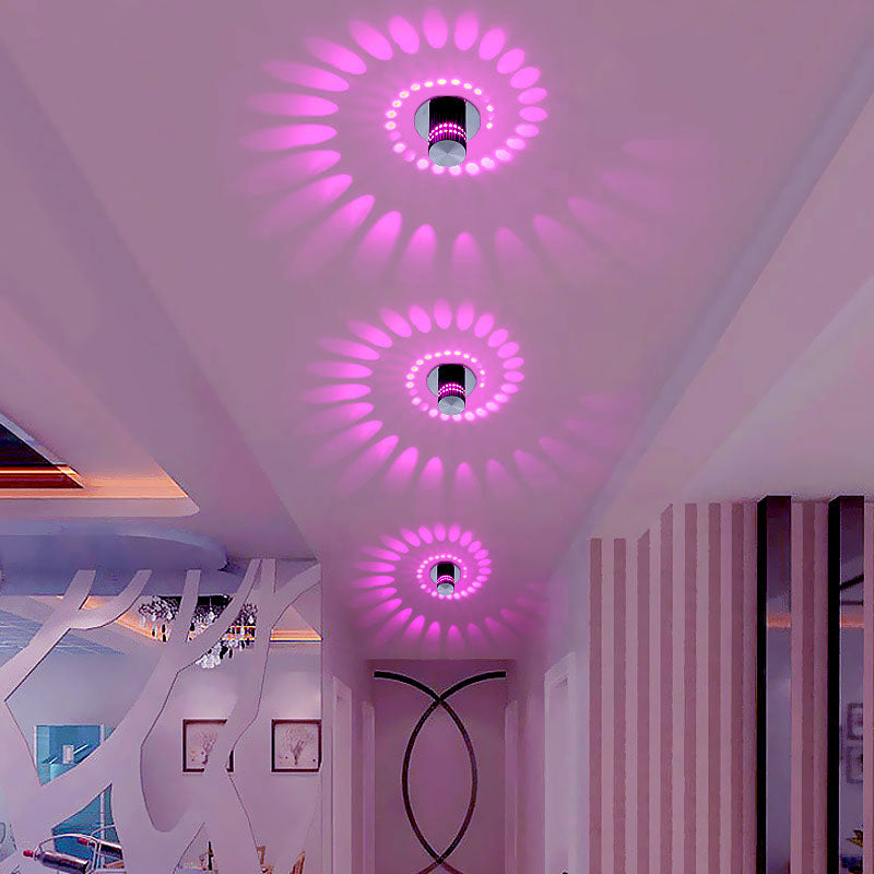 Spiral LED Lamp in Modern Design
