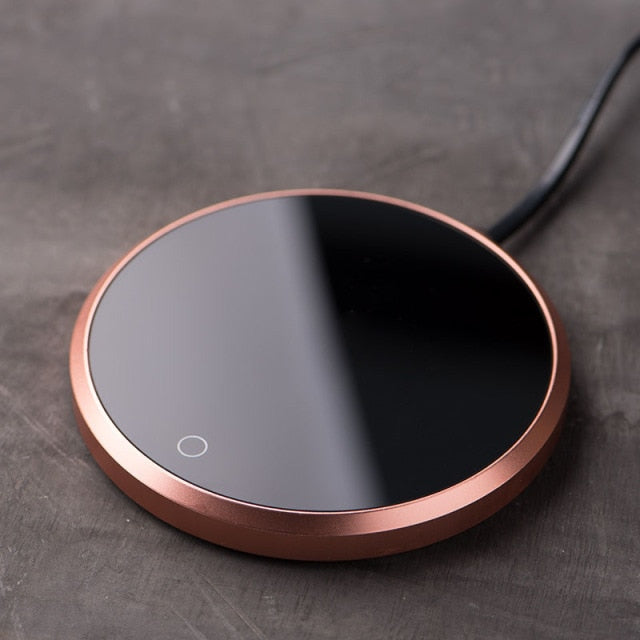 Stylish Electric Mug Warmer with Precision Temperature Control