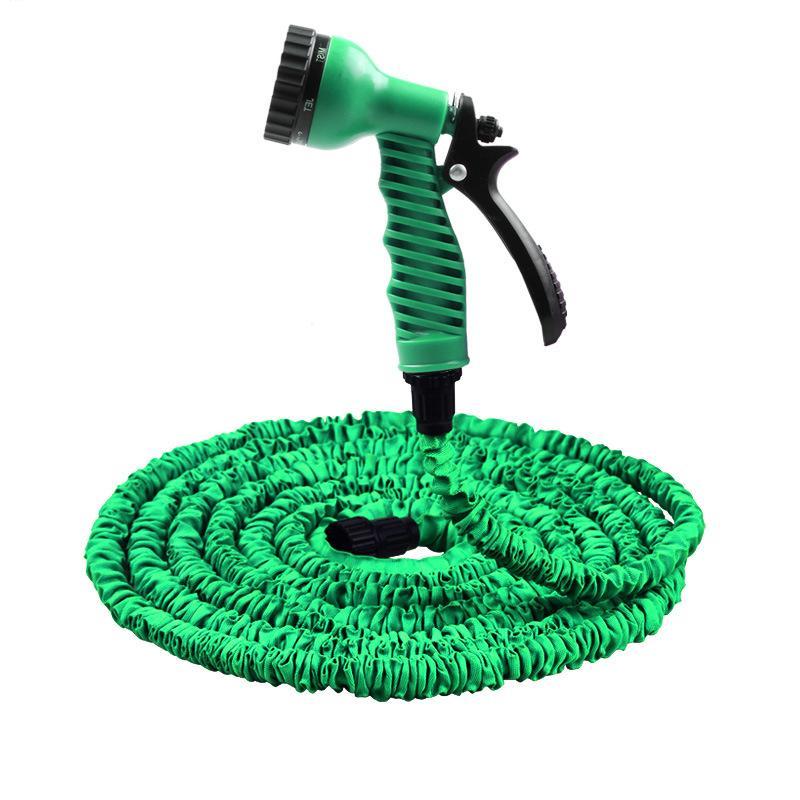 Flexible Garden Hose with Spray Nozzle – Expandable Design