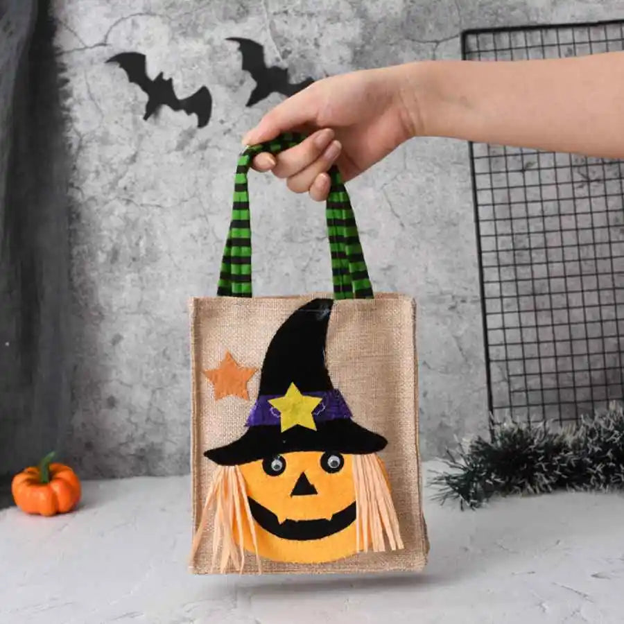 Spooktacular Reusable Treat Bags for Halloween Fun