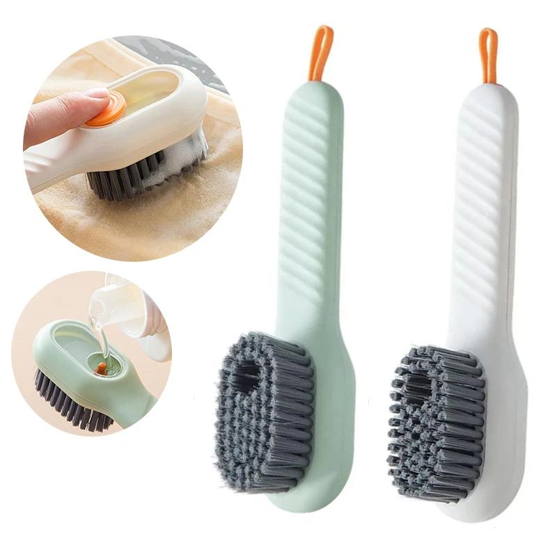 Dual-Pack Smart Shoe Cleaners with Liquid Dispensing