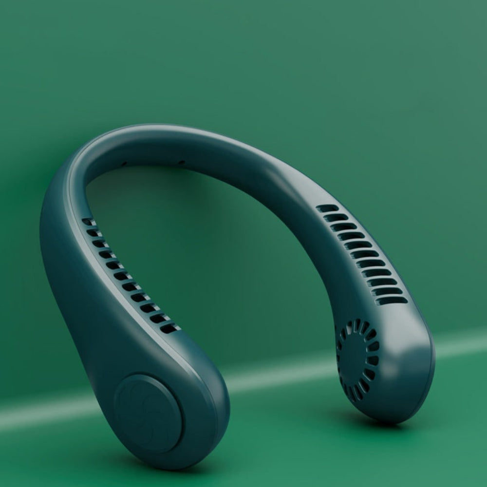 Hands-Free Personal Cooling Neck Fan - Rechargeable & Lightweight