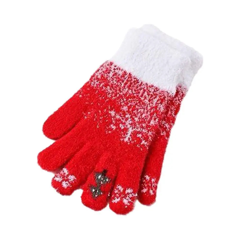 Charming Convertible Fleece-Lined Winter Gloves