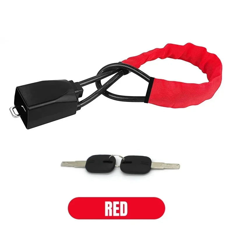 All-in-One Vehicle Security Lock with Belt Protection