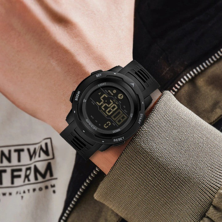 Rugged Outdoor Activity Tracker Watch – Waterproof & Durable