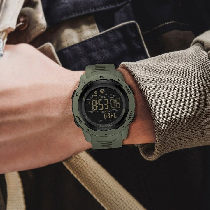 Rugged Outdoor Activity Tracker Watch – Waterproof & Durable