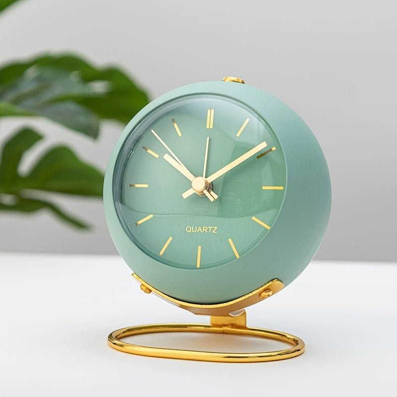 Vintage Style Alarm Clock with Analog Display